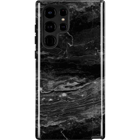 Crystal Black Galaxy S25 Ultra Impact Case